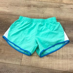 Teal Girls Nike Shorts